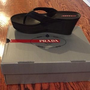 Prada Wedges Mint Condition